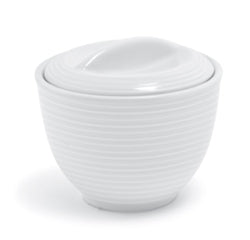 FOH Sugar Holder, 6 oz Spiral Porcelain White 1 dz - CS1D
