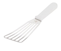 Victorinox Swiss Army Fish Turner 3"x6" Slotted, White Handle- 7.6259.13