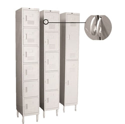 GSW Locker, 6-Tier, 12" x 20" - EL-6DR