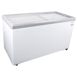 Kelvinator Freezer, Chest Type Sliding Glass Top 18cu ft- KCNF170WH