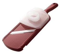 Kyocera Mandolin, Adjustable Slicer W/Guard Ceramic Red - CSN-202-RD