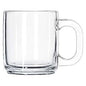 Coffee Mug 10oz Clear Glass