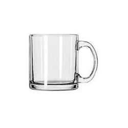 Libbey - Glass, Coffee Mug, "Hoffman House" 13 oz - 5213 - Case of 12