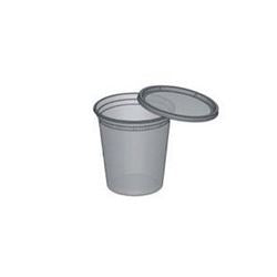 Maple Trade Soup Container, 32oz Disp W/Lids 240pk Clear - CS