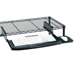 Metro Keyboard Tray For Wire Shelving - CKS1522BL