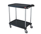 Metro Utility Cart, 16x27, 2-Shelves - MY1627-24BL