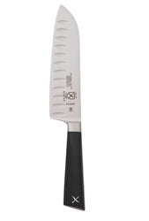 Mercer Tool ZuM Santoku Knife, 7", Granton Edge, Forged - M19050