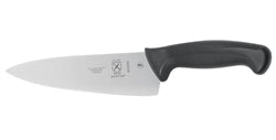 Chefs Knife, 8" Black Hand NSF