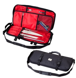 Mercer Tool Knife Case, Single Zip, (12) Pockets, Black - M30512M