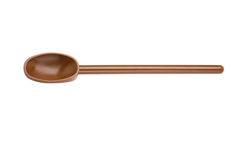 Mercer Tool Hells Tools Mixing Spoon, 11-7/8"L Impact Resistant Nylon, Brown, NSF - M33182BR