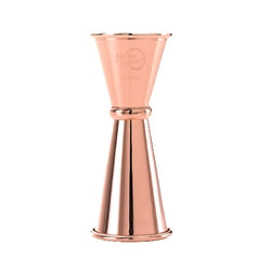 Barfly Japanese Style Jigger 1& 1.5oz Copper-plated - MTOM37003CP