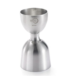 Mercer  Straight Rim Jigger1&2oz S/S