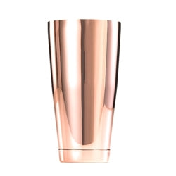 Barfly Shaker 28 oz Copper-plated Cap Bottom - MTOM37008CP