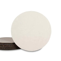 Círculo de pastel blanco de papel de 25 cm - CAJA