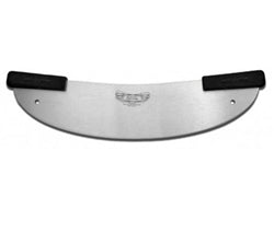 Dexter-Russell Sani Pizza Rocker con agarre negro de 20" - 18053