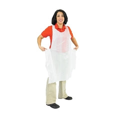 Disposable Apron White 100/Bx