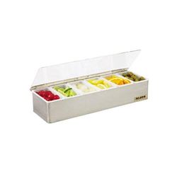 Condiment Dispenser, Stainless Steel 6 Pints