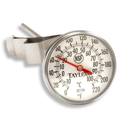 Termómetro de bolsillo Taylor Precision con clip - 8215N