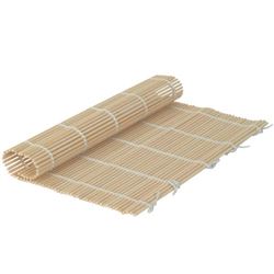 Rodillo para sushi de bambú de 9,5 x 9,5 cm cuadrados