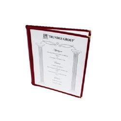 Menu Cover Brgndy 8.5x11 RdBrs