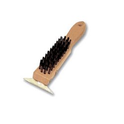 Wire Brush w/Scraper 11" HD