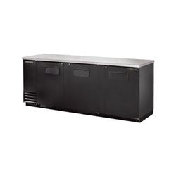 TRUE Refrigerator, Back Bar Cooler 3 Dr Blk - TBB-4-HC