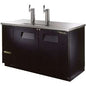 TRUE Refrigerator, Draft Beer Cooler 2 Door 2 Tower Blk - TDD-2