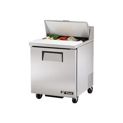 TRUE Refrigerator, Sandwich Prep Table 27" - TSSU-27-08-HC