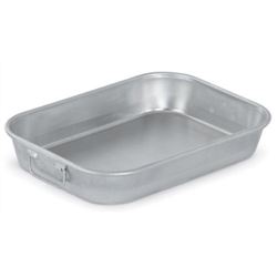 Vollrath Roast/Bake Pan, Aluminum 9 3/4" x 13 1/4" x  2 1/4" - 4412