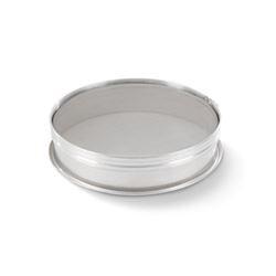 Tamiz Vollrath de 40,6 cm de diámetro con malla de 14 mm, marco metálico, 5270