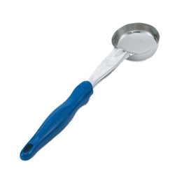 Vollrath Spoodle - Tazón redondo sólido de 2 oz, resistente, de una sola pieza, con asa azul - 6433230