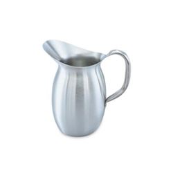 Vollrath Pitcher, Bell Shaped 3 1/8qt - Stainless Steel - 82030