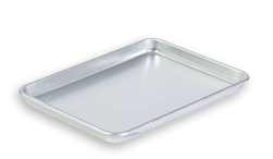 Vollrath Sheet Pan 1/8 Size, 9.5"x6.5"x1" 16ga, Open Bead - 945228