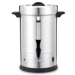 Waring Coffee Urn, 110 Cup Percolator, Stainless Steel - WCU110