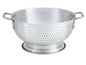 Winco Colander, 16 qt Aluminum With Base And Handles - ALO-16BH