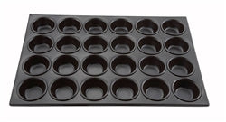 Molde para muffins de aluminio de 24 tazas con NS