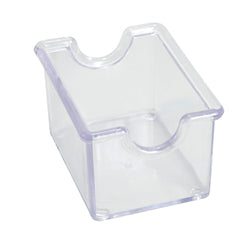 Portapaquetes de azúcar transparente