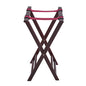 Tray Stand 32" Rubberwood Mahogany Finish